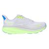 HOKA Clifton 9 Running Medium Gray with Flash Yellow Sneakers for Jogging and Walking Shoes, (1127895-STLC), (Medium Gray/Size 29.0/Men's)