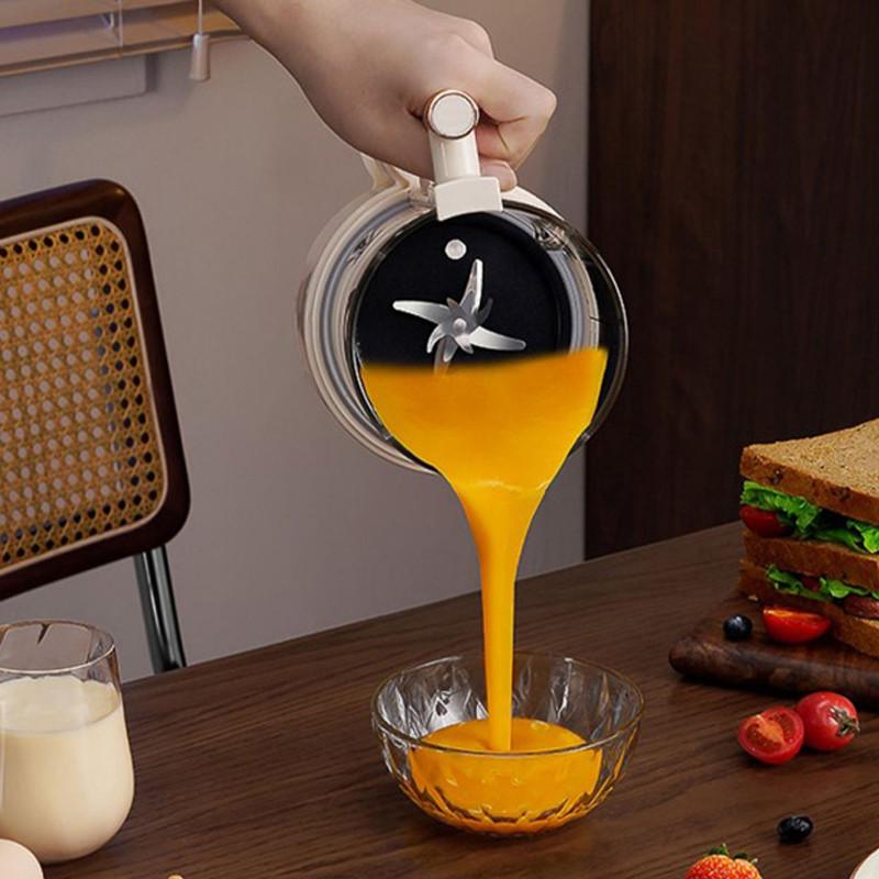 Frullatore Elettrico Intelligente Completamente Automatico da 1500ml per Uso Domestico, Macchina per Latte di Soia Multifunzione, Spremiagrumi da Cucina