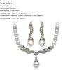 Jewelry Set Lightweight Unique Shape Alloy Unique Necklace Earrings Set for Party