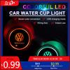 VW GTI GOLF 2026 Karštas VW VOLKSWAGEN Automobilio Šviečiantis Puodelio Laikiklio Padas Neslystantis Pagalvėlė Gėrimo Kilimėlis Volkswagen VW R Golf 4 Mot