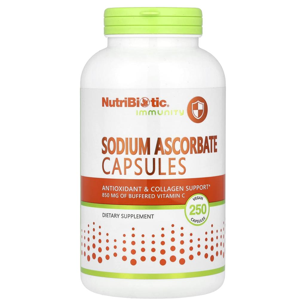 Sodium Ascorbate, Veggie Capsules 250
