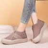 Winter new fashionable women's cotton shoes piled and thickened to keep warm, soothing, non-slip and lightweight casual mother cotton boots