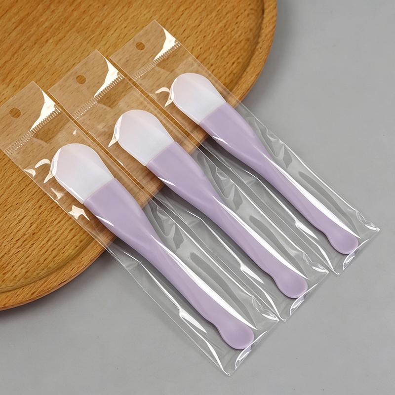 Dual Ended Silicone Mask Brush Spatula Face Cleaning Scraper Reusable Face Mud Applicator Beauty Tools For Women Daily Use