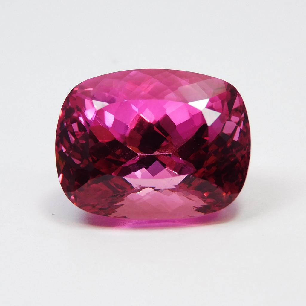 Pink Top Quality Sapphire 37.5Ct Natural Cushion Cut CERTIFIED Gemstones