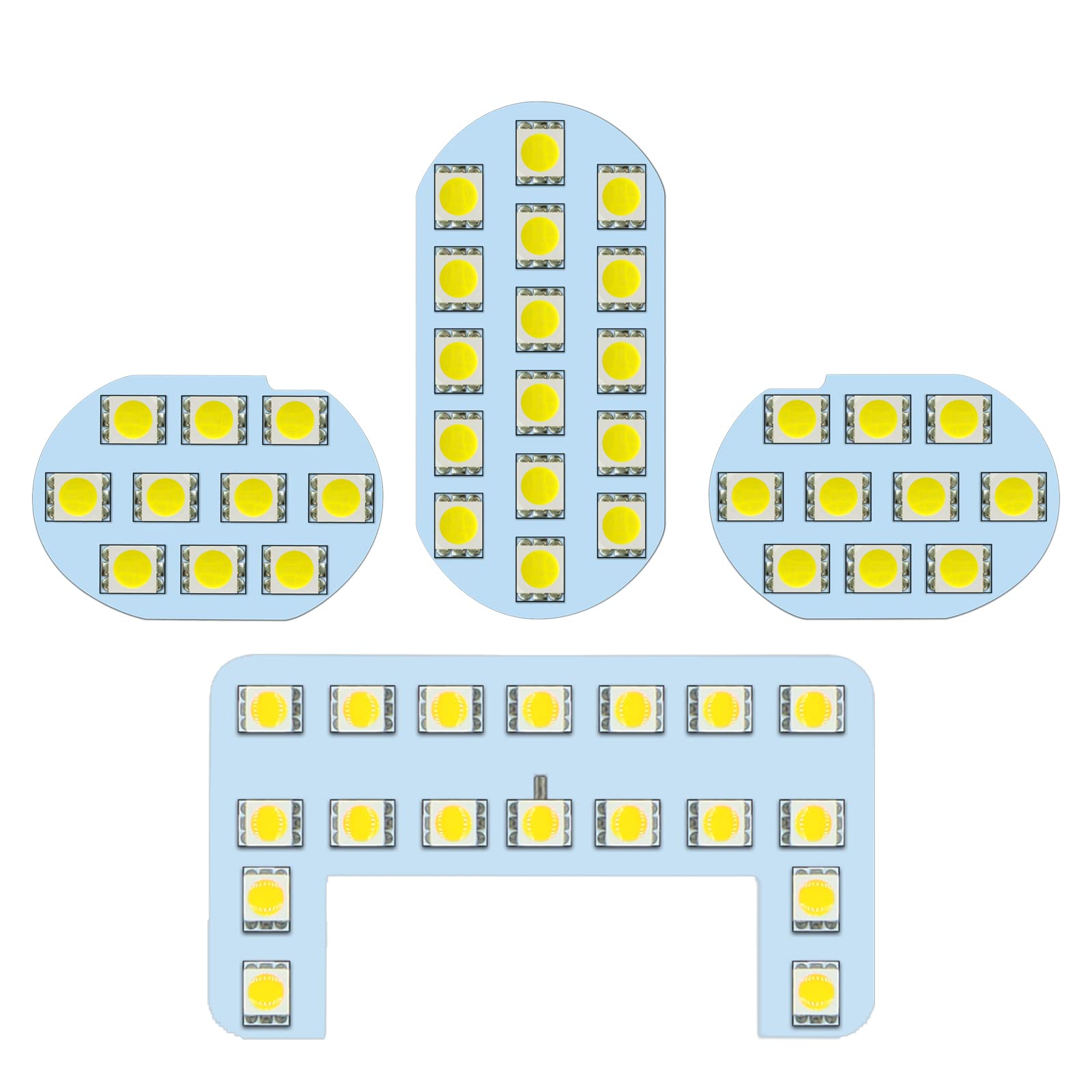 

ZXREEK ROOX Лампа салона для Nissan DAYZ ROOX и Mitsubishi EK X Эта светодиодная лампа салона специально разработана для интерьера Nissan DAYZ It белый