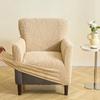 Jacquard Chair Covers Stretch Club Tub Armchair Cover Relax Single Home Chairs Slipcovers for Living Room Hotel Bar Counter