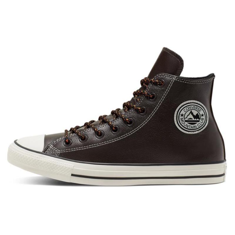 Converse Chuck Taylor All Star Comfortable Casual High-Top Espadrilles Unisex Brown & White
