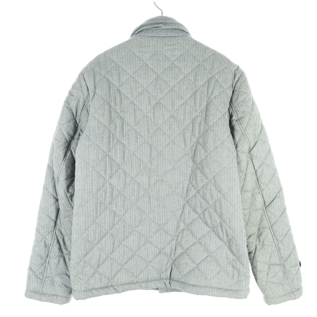 Unbenutzt Theo Dore Langarm Steppjacke L grau Herren Gebraucht