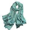 Summer Silk Scarf Female Imitation Silk Printing Long Scarf Thin Shawl With Decorative Leopard Print Tencel Cotton Beach Towel