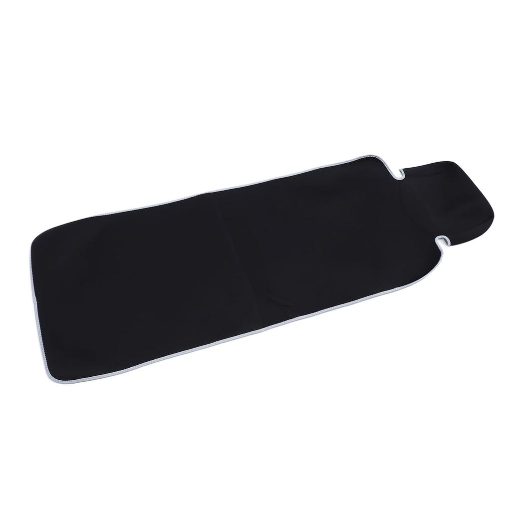 Car Chair Cover for Front Seats Waterproof Stain Resistant Neoprene Universal Portable Dog Kid Chair Protector Black