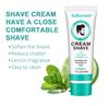 Mousse à raser hydratante et adoucissante pour hommes