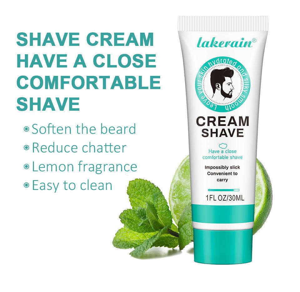 Mousse à raser hydratante et adoucissante pour hommes