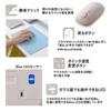 PLUS Mouse Jibuniro Slim Handheld Mouse, Gray, TW-MO001, 428-831