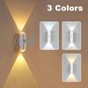 1/2/4/6 Stück Wandmontiertes Induktionslicht LED Smart Light USB Wiederaufladbar Dimmbar Schlafzimmer Nachtlicht Innen Wohnzimmer