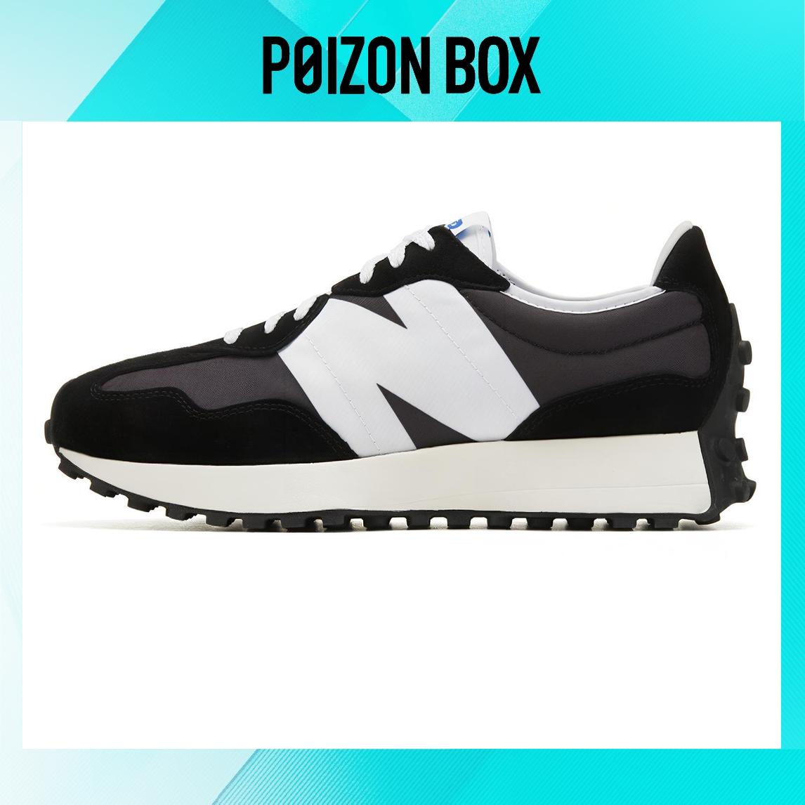 

New Balance 327 Lab Black White