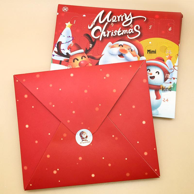 24-Day Christmas Countdown Surprise DIY Bracelet Set for Kids