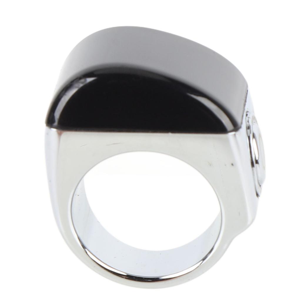 Smart Tasbih Ring Zinc Alloy IP67 Rain Proof APP Support Digital Prayer Reminder Finger Counter