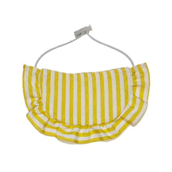 Haustierhalsband, modisch, gestreift, für Haustiere, Lätzchen, Schal, verstellbar, bequem, für Hunde und Katzen, Speicheltuch, Heimtierbedarf