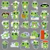 50 Working Frog Graffiti Stickers Cartoon Cute Hand-painted Expression Packaging Mobile Phone Skateboard Water Cup Stickers
