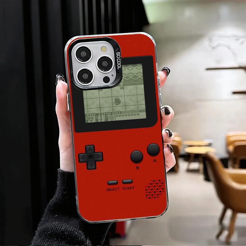 Game Console Trend Pattern Shockproof Phone Case for iPhone 17 Air 16 16E 15 Pro Max 14 Plus 13 Mini 12 Back Cover Anti Fall Fun