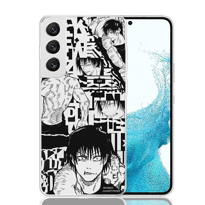 JujuKaisen Fushiguro Toji Phone Case For Samsung Galaxy S26 S25 Edge S24 S23 FE S22 Ultra S21 Plus S20 + Fundas Cover Coque Gala
