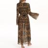 Russia 2025 Swimsuit & Sunscreen Mesh Cover-Up Beach Dress