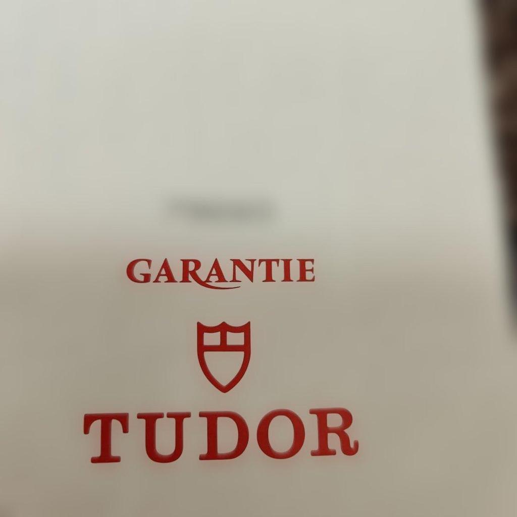 Used JTUDOR watch accessories warranty booklet case model 79260