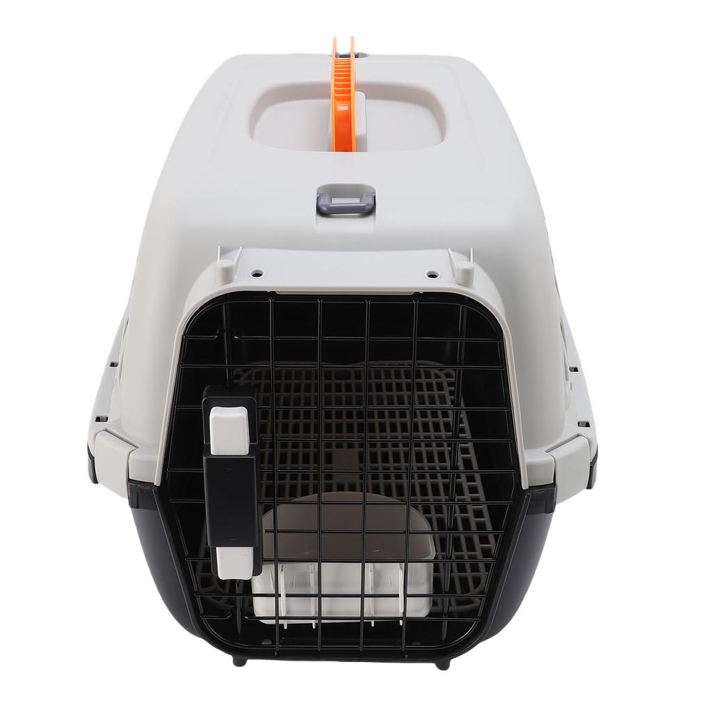 Trasportino per animali in plastica, facile da montare, spazioso, con ottima ventilazione, ideale per viaggi all'aperto.