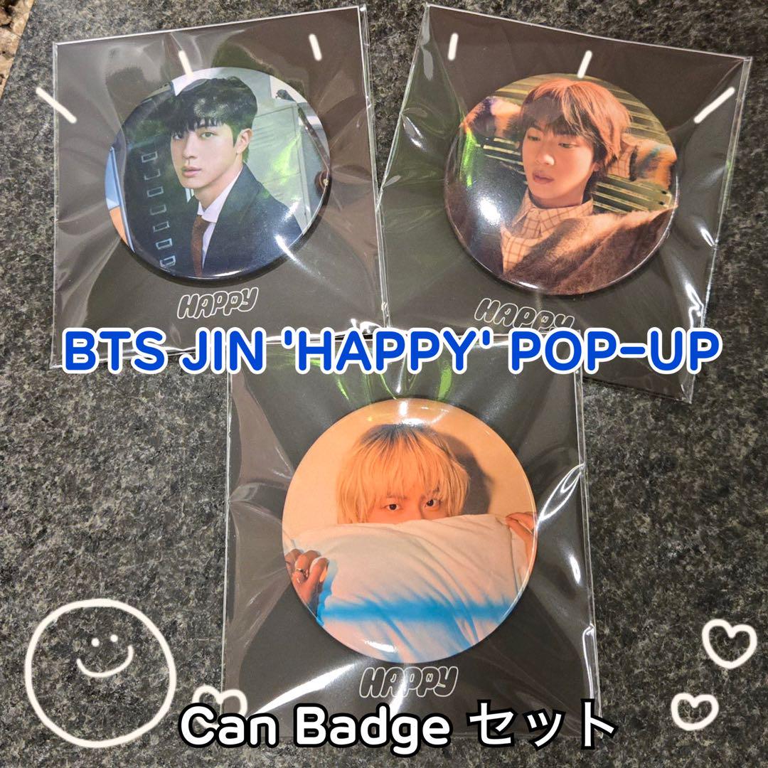 

[Б/У] BTS Bangtan JIN Корейский поп-ап Счастливые товары Значок