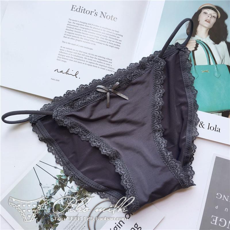 

Сексуальное милое женское нижнее белье из ледяного шелка, кружевное милое сексуальное детское нижнее белье One Size