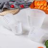 Heat-Resistant Silicone Measuring Cup Set: 125ml & 250ml - Ideal for Kitchen and Baking