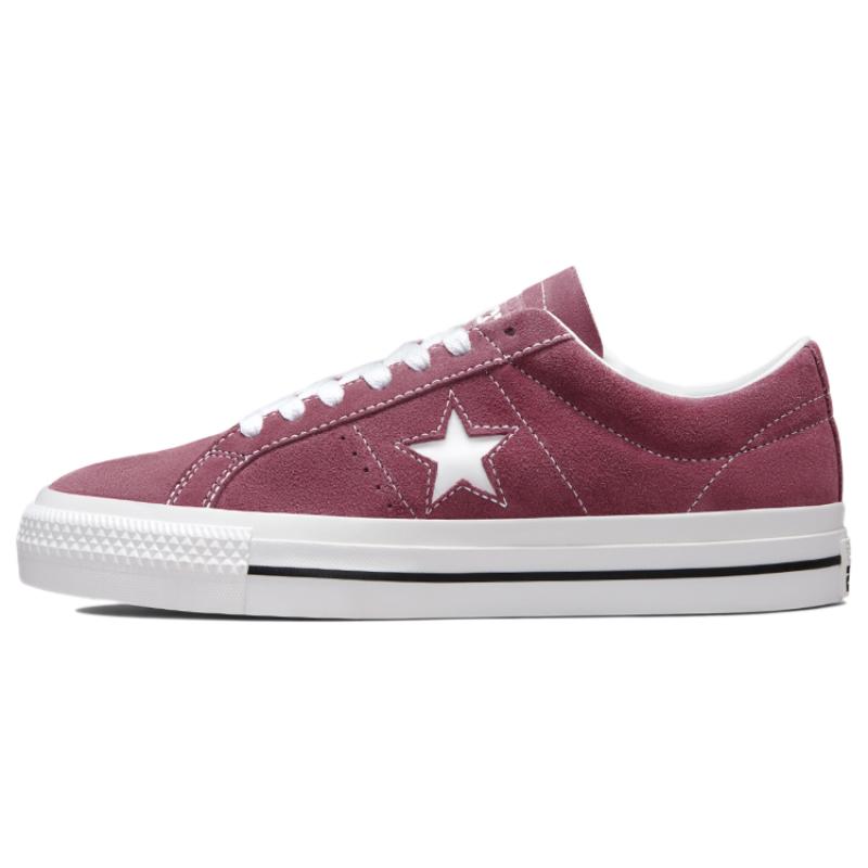 

Converse One Star Pro Pro Lightweight and Non-Slip Low-Top Board Shoes Unisex Rose Red 35