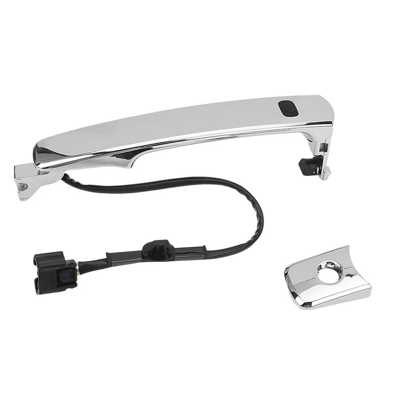 80640-CA012 Chrome Front Left Outer Door Handle For Nissan Rogue 2010 2011 2012 2013 Driver Side Outside Handles 80640-CZ31B Front Left