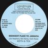 7inch Record KEITH  TEX  Midnight Plane To Jamaica LMC003 Landmark Corner 2000 US Reggae Ska  Dub Used
