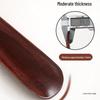Long Handle Solid Walnut Shoehorn - Wooden Shoe Lifter for Easy Use Without Bending