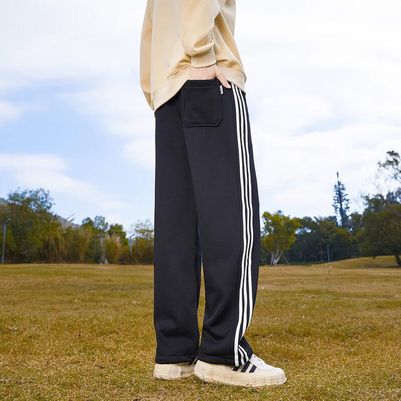 paul frank Men's Side Stripe Straight Leg Casual Pants