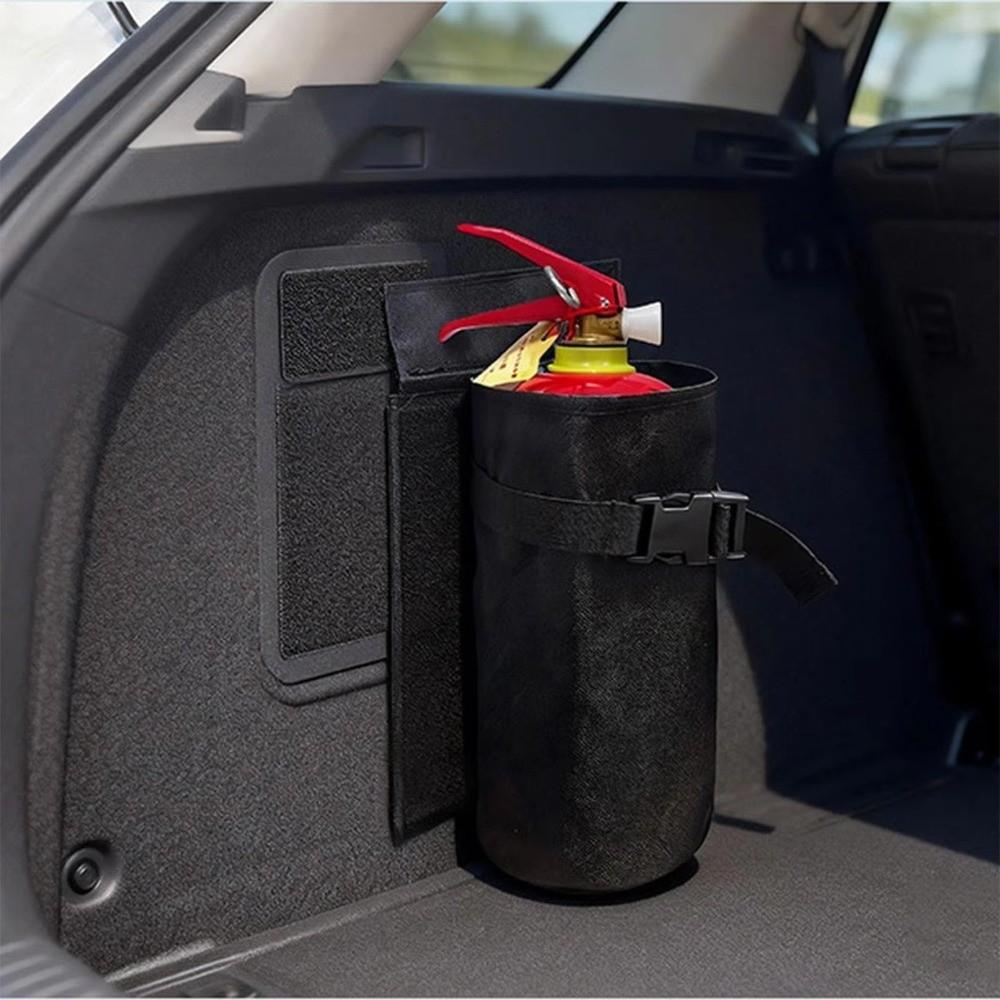 Anti Vibration Fire Extinguisher Mount Car Fire Extinguisher Organizer  Vehicle Safety Accessory