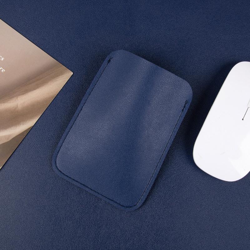 

1 шт. Сумка для хранения беспроводной мыши, подходит для Magic Mouse2, защитный чехол-конверт из ПУ кожи, чехол для защиты от царапин as the picture