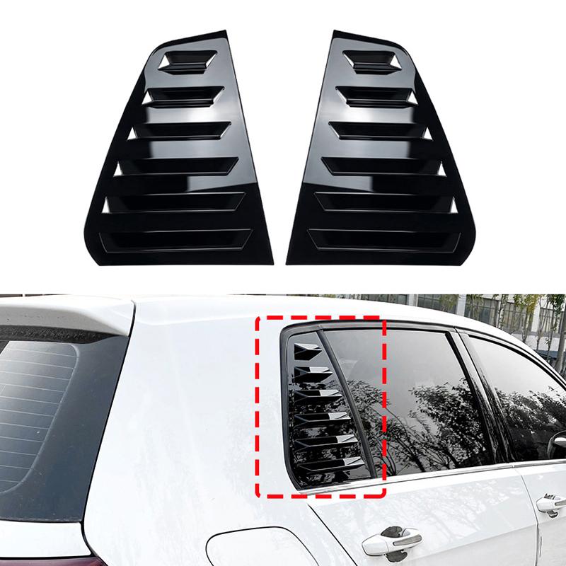 

Для Volkswagen VW GOLF 7 GOLF 7,5 MK7/7,5 GTI GTD Автомобильная накладка на заднее окно, накладка на оконную жалюзи, боковая вентиляционная накладка 2013-