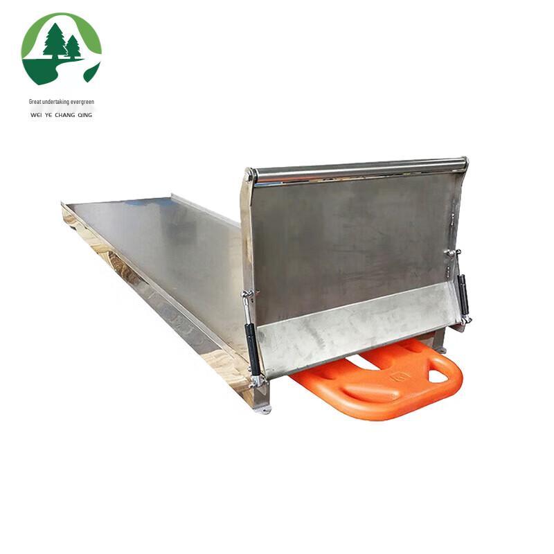 Stainless Steel Ambulance Stretcher Compartment