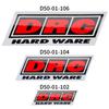 Samolepka DRC Hardware 135mm D50-01-106 Dirt Freak DIRTFREAK