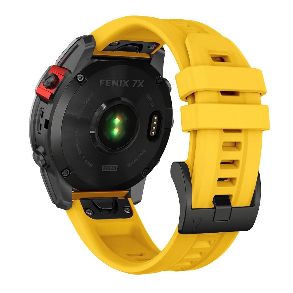 QuickFit 20mm 22mm 26mm Strap for Garmin Epix Gen 2 Silicone Band for Garmin Fenix 8 51mm 47mm 43mm 7 7X 5Plus 6XPro Enduro 2 Bracelet Watchband
