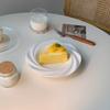 Hochwertige weiße Keramik Dessert- und Pastateller für den Hausgebrauch