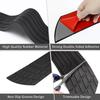 Car Rear Bumper Protector,Car Trunk Protection Strip,Rear Bumper Protector Guard Rubber,Universal Anti-Scratch Trunk Bumper Guard,for Most Car