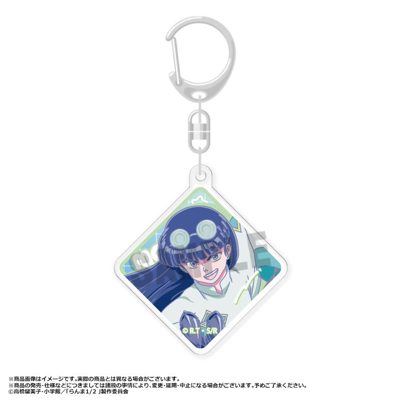 TV Anime "Ranma 1/2" Trading Acrylic Keychains RETRO POP STYLE BOX of 6