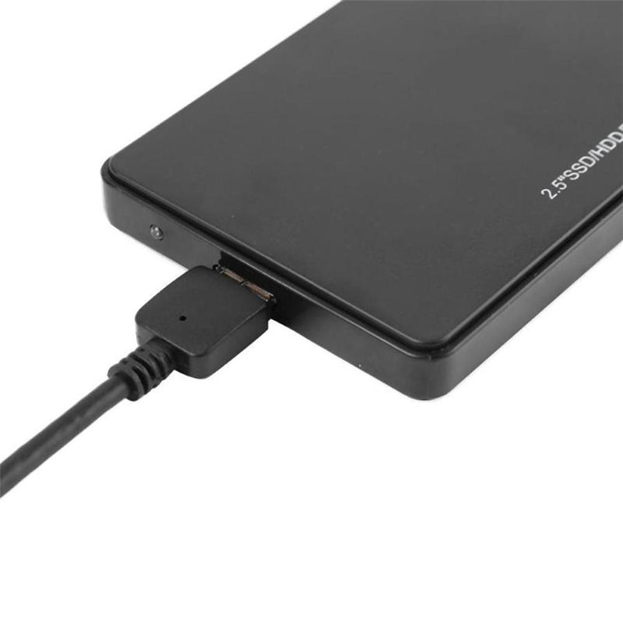 Newest 2.5 Inch Hard Drive Enclosure USB 3.0 to SATA I/II/III Tool-Free External Hard Drive Case for 2.5 Inch SSD HDD