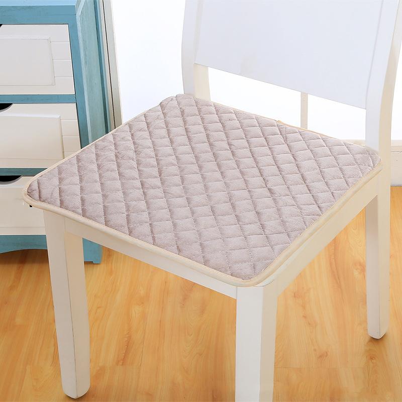 45x45cm Square Chair Cushion Anti-Slip Soft Pad Cotton Flower Printed Seat Protective Mats Portable Office Home Decoration
