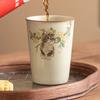 Cute Retro Cute Cat Ceramic Cola Coffee Cup Household Large Tea Cup Office Single Cup Kung Fu Tea Set