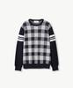 STCO Diems Cool Touch Check Round Knit_Navy (Classic Fit)_Dgkva01Ccn