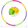 Hula Hoop with Removable and Adjustable Suitable for Kids and Ideal for and Pet 70cm Children's Weight, Adults, Fitness, Gymnastics, Dance, Training,